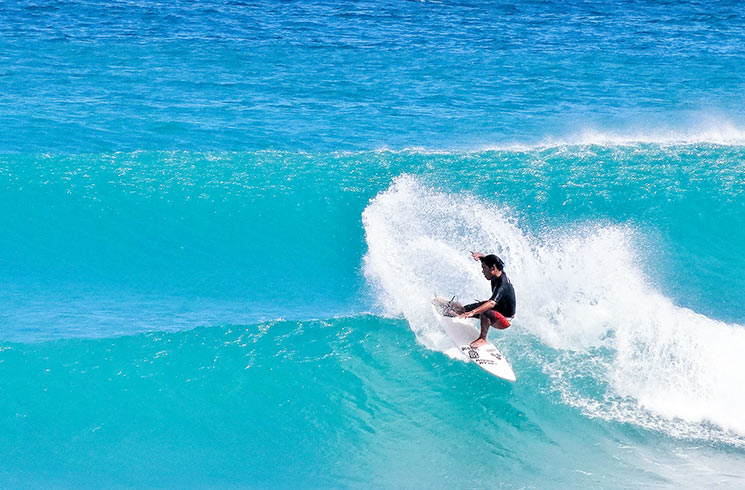 surfing